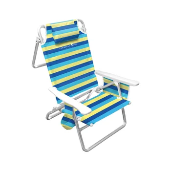 5-позиционный Алюминиевый Пляжный стул Caribbean Joe - многоцветный